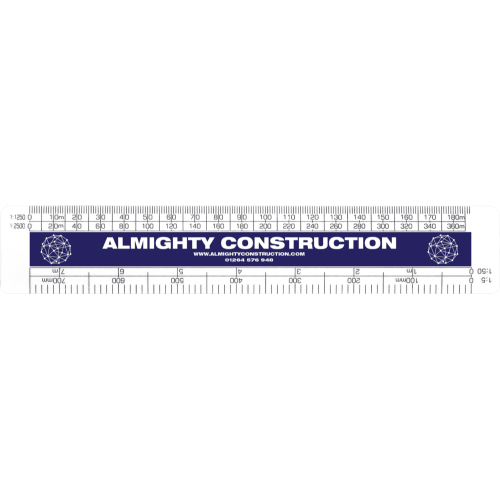 Ruler - Architects Scale - 150mm (Full Colour Print)