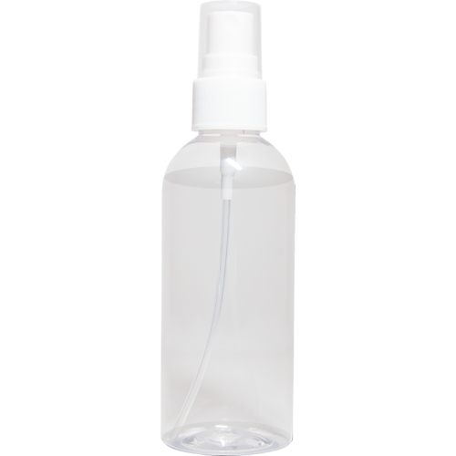 Hand Sanitiser (Coloured) - 100ml Atomiser - Clear/White (Full Colour Label)