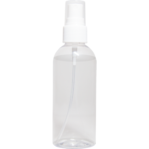 Hand Sanitiser - 100ml Atomiser - Clear/White (Full Colour Label)