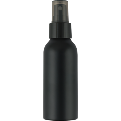 Hand Sanitiser - 100ml Black Aluminium Spray (Full Colour Label)