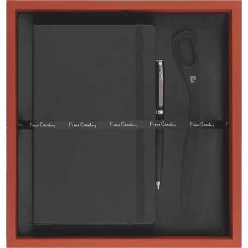 Pierre Cardin - Exclusive Gift Set II (Deboss To Notebook & Laser Engraving To Pen & Letter Opener)