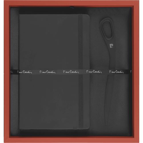 Pierre Cardin - Exclusive Gift Set III (Deboss To Notebook & Laser Engraving To Letter Opener)