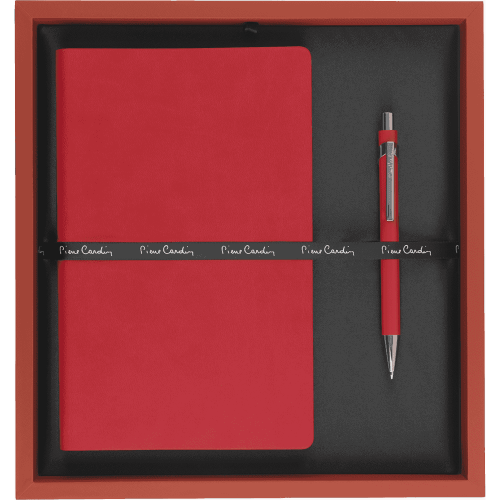 Pierre Cardin - Fashion Gift Set I (Deboss To Notebook & Laser Engraving To Pen)