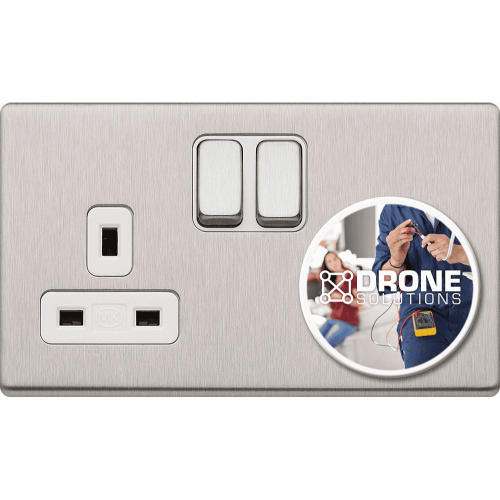 Eco - Recycled Plug Socket Protector (Full Colour Print)