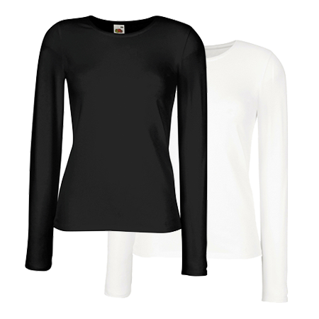 Lady Fit Long Sleeve T-shirt in 