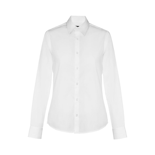 THC PARIS WOMEN WH. Women's long-sleeved shirt. White in white