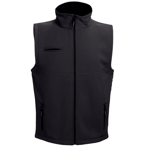 THC BAKU. Unisex softshell vest in grey