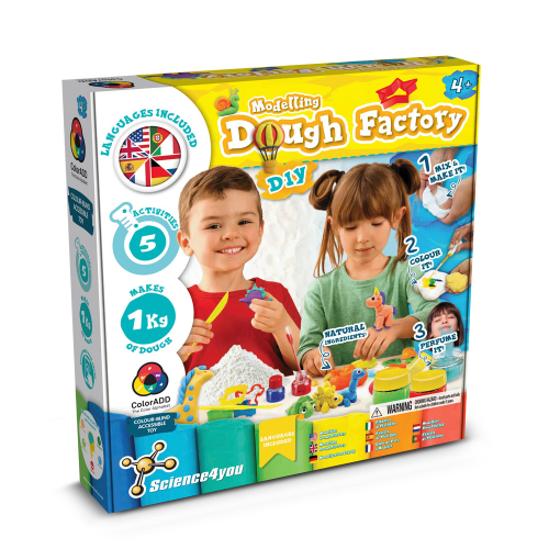 Modeling Dough Factory Kit I. Educational game for children