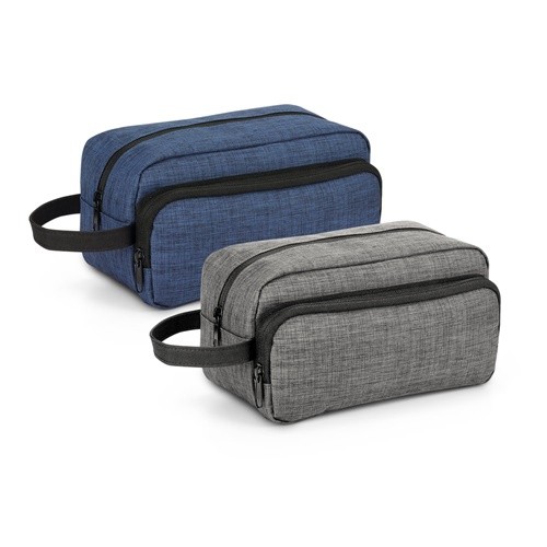 KEVIN. 300D toiletry bag in grey