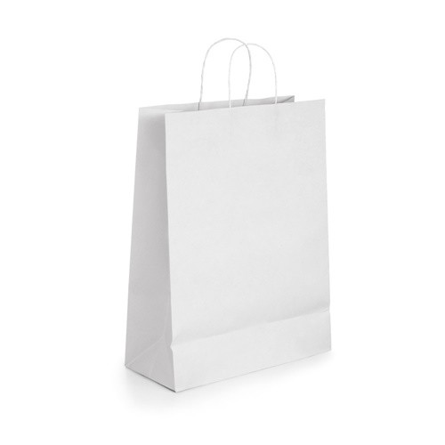 CITADEL. Paper kraft bag (90 g/m²) in white