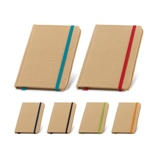 FLAUBERT. Pocket sized notepad with plain in red
