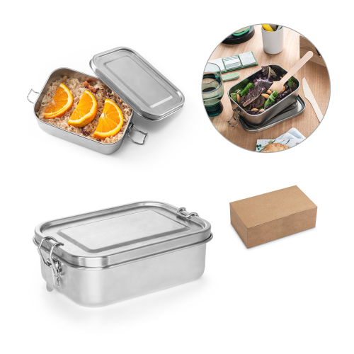 ALLSPICE. Lunch Box. Robust hermetic box made of stainless steel (90% recycled) 750 mL