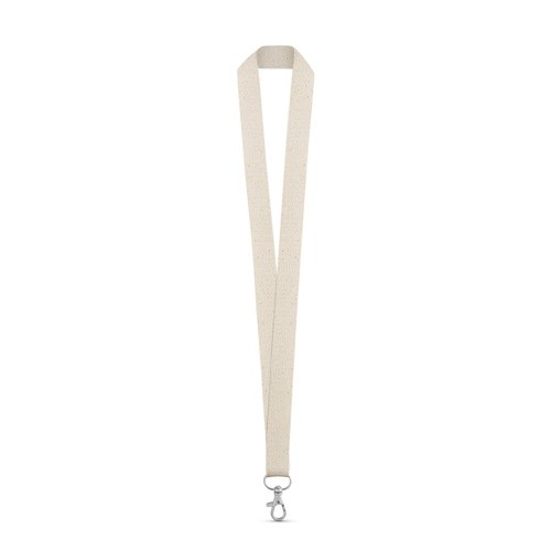 HEATHROW. 100% cotton lanyard in 