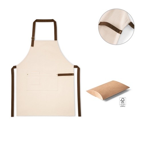 HOLM. 100% cotton apron (320 g/m²)