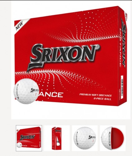 Srixon Distance Printed Golf Balls