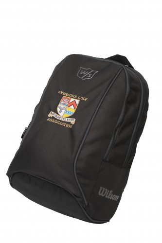 Wilson Staff Black Golf Backpack