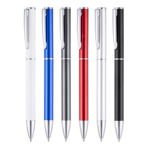 Catesby Twist Action Ball Pen in WHITE