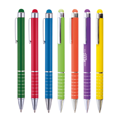 HL Tropical Soft Stylus Ball Pen in YELLOW