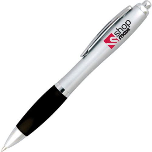 Shanghai Silver Ball Pen in RED