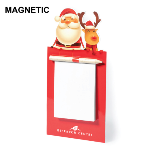 Magnet Larry - Santa Claus & Reindeer Christmas Design