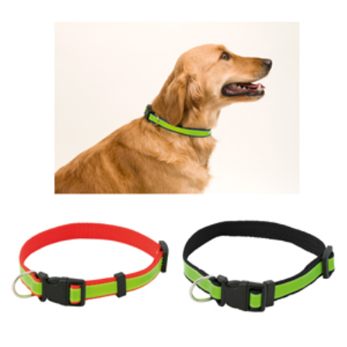 Reflective Pet Collar Muttley in red