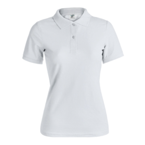 Women White Polo Shirt "keya" Wps180