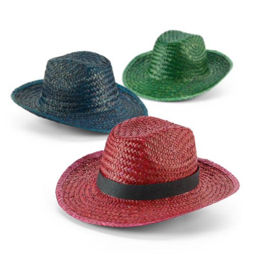 Coloured Straw Sun Hat