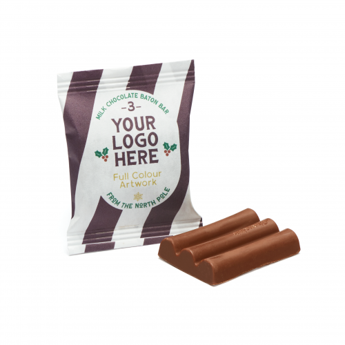 Winter Collection - 3 Baton Bar - Milk Chocolate³