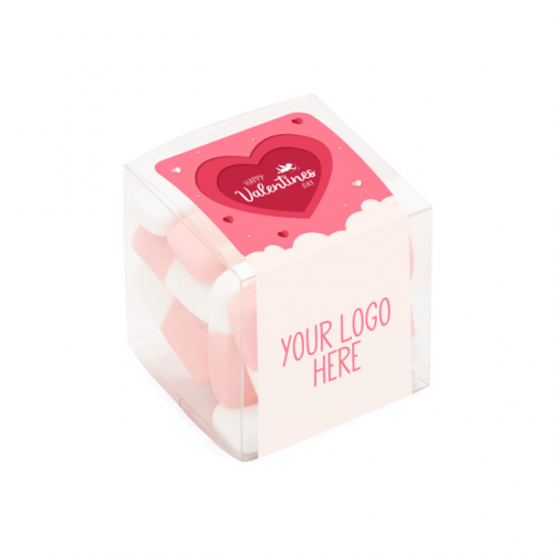 Valentines - Clear Cube - Squashies