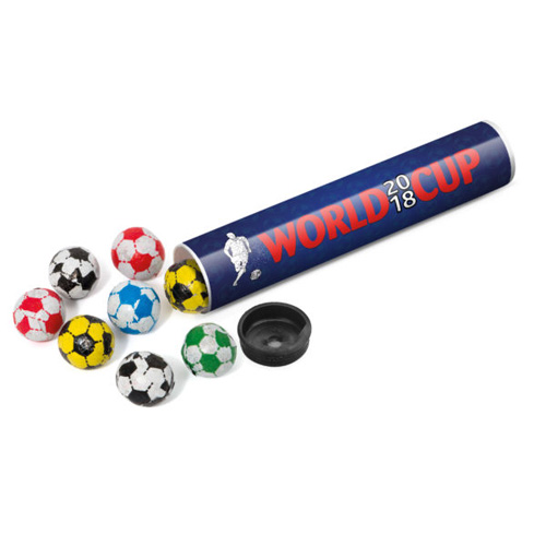 Sweet Tube Chocolate Footballs