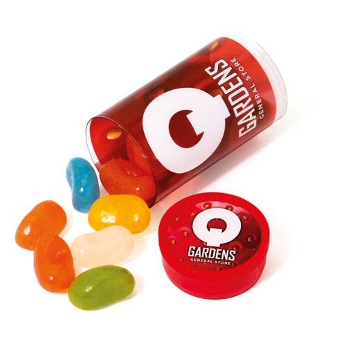 Clear Tube Mini Jolly Beans