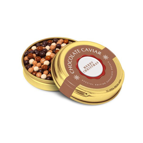 Gold Caviar Tin Special Edition Chocolate Pearls