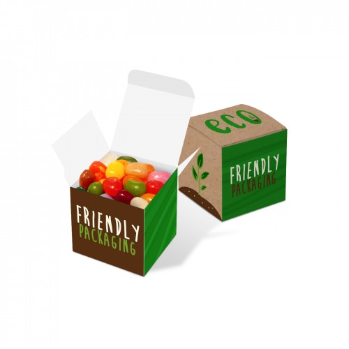 Eco Range - Eco Mini Cube Box - Jelly Bean Factory®
