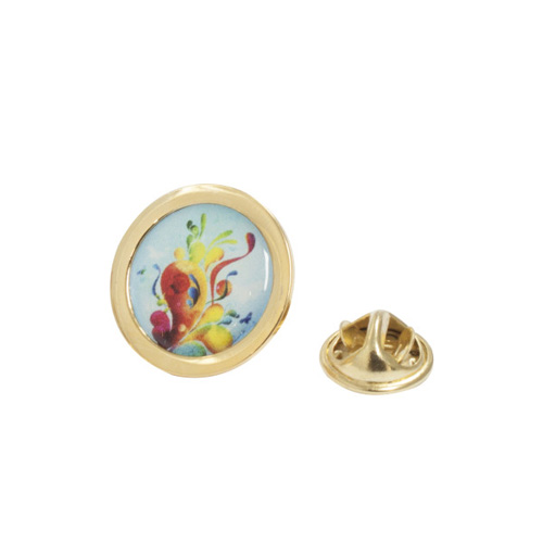 Lapel Pin Small (Round) Gold