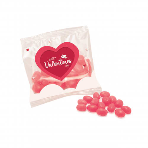 Valentines - Eco Mini Pot - Ruby Chocolate Pearls