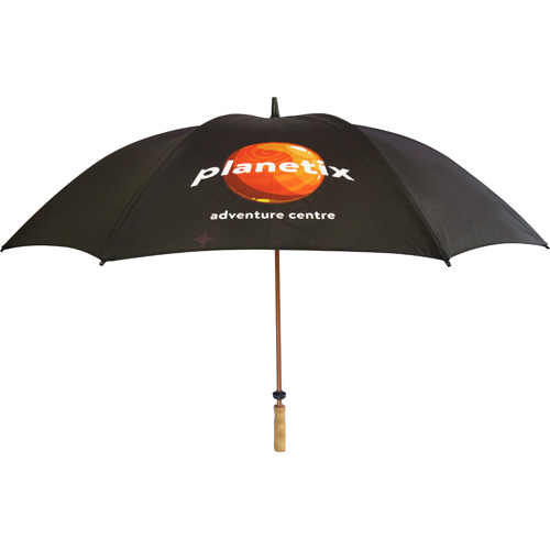 Spectrum Sport Wood Double Canopy Umbrella