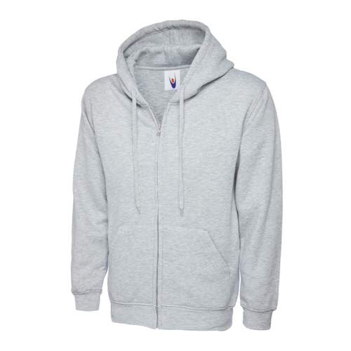 Adults Classic Full Zip Hooded Sweatshirt