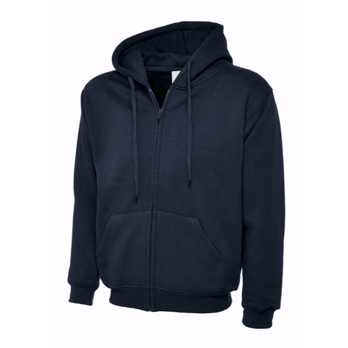 Adults Classic Full Zip Hooded Sweatshirt