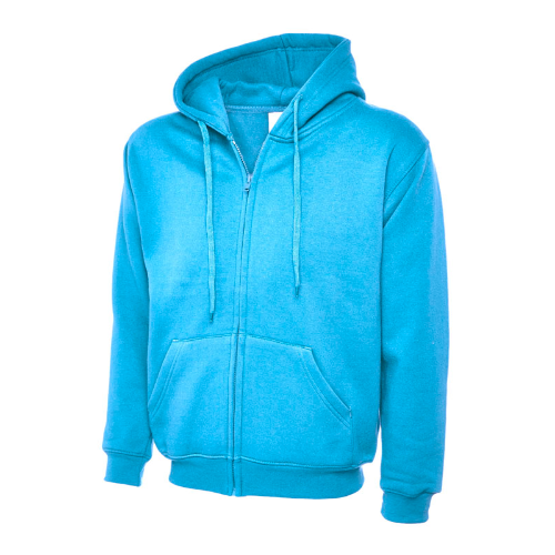 Adults Classic Full Zip Hooded Sweatshirt