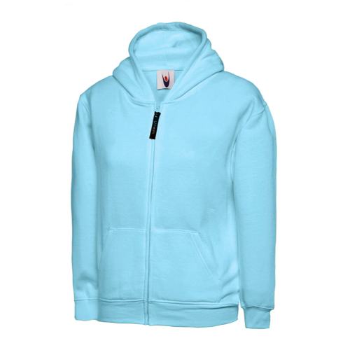 Childrens Classic Full Zip Hooded Sweatshirt