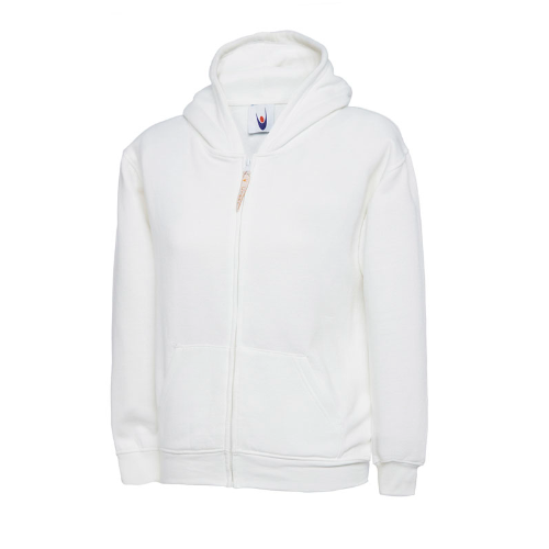 Childrens Classic Full Zip Hooded Sweatshirt