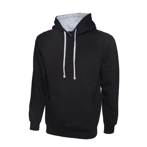 Contrast Hooded Sweatshirt 