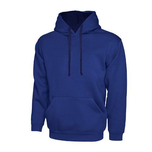 Contrast Hooded Sweatshirt 