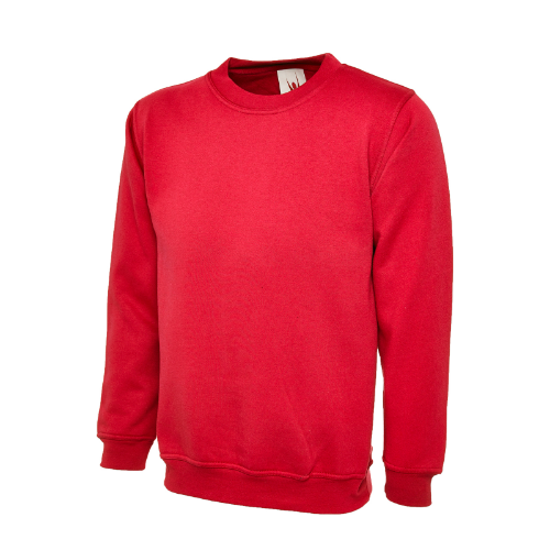 Ladies Deluxe Crew Neck Sweatshirt