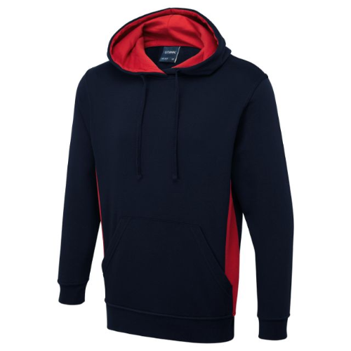 Two Tone Hooded Sweatshirt