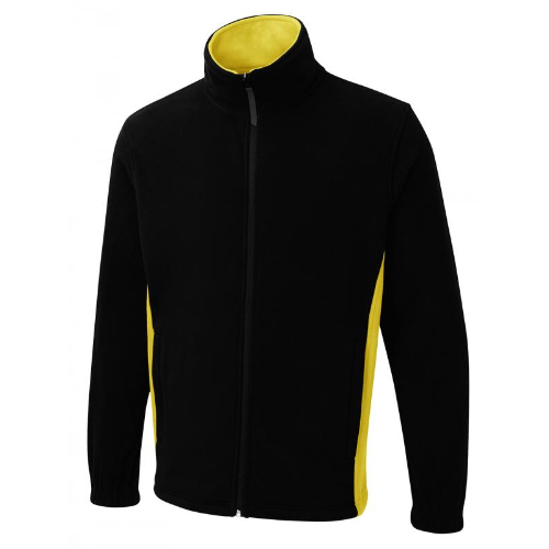 Two Tone Full Zip Fleece Jacket