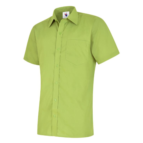 Mens Poplin Half Sleeve Shirt