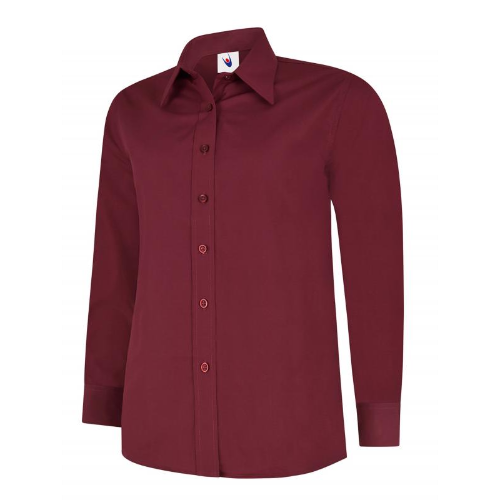 Ladies Poplin Full Sleeve Shirt