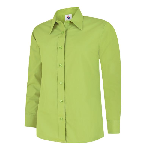 Ladies Poplin Full Sleeve Shirt