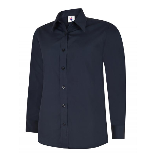 Ladies Poplin Full Sleeve Shirt